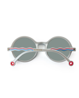 KIDS Round Sunglasses-Medallion Platinum