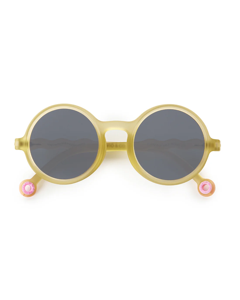 KIDS Round Sunglasses-Sun coral 