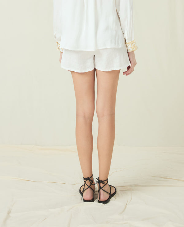 SHORTS FEATHER - NATURAL/CHAMPAGNE