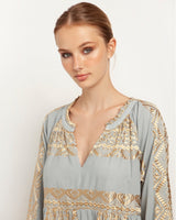 DRESS LONG CLASSIC TRIANGLE - NATURAL/CHAMPAGNE