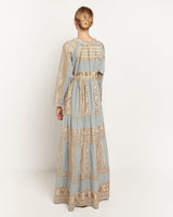 DRESS LONG CLASSIC TRIANGLE - NATURAL/CHAMPAGNE