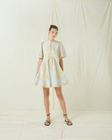 DRESS SHORT CLASSIC TRIANGLE - LIGHT GREY/GOLD