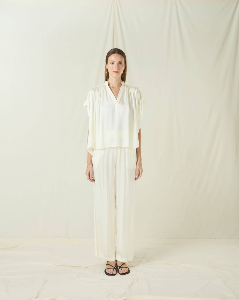 BLOUSE ROOTS - NATURAL/CHAMPAGNE