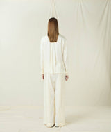 BLOUSE CRETE L/S - NATURAL/CHAMPAGNE