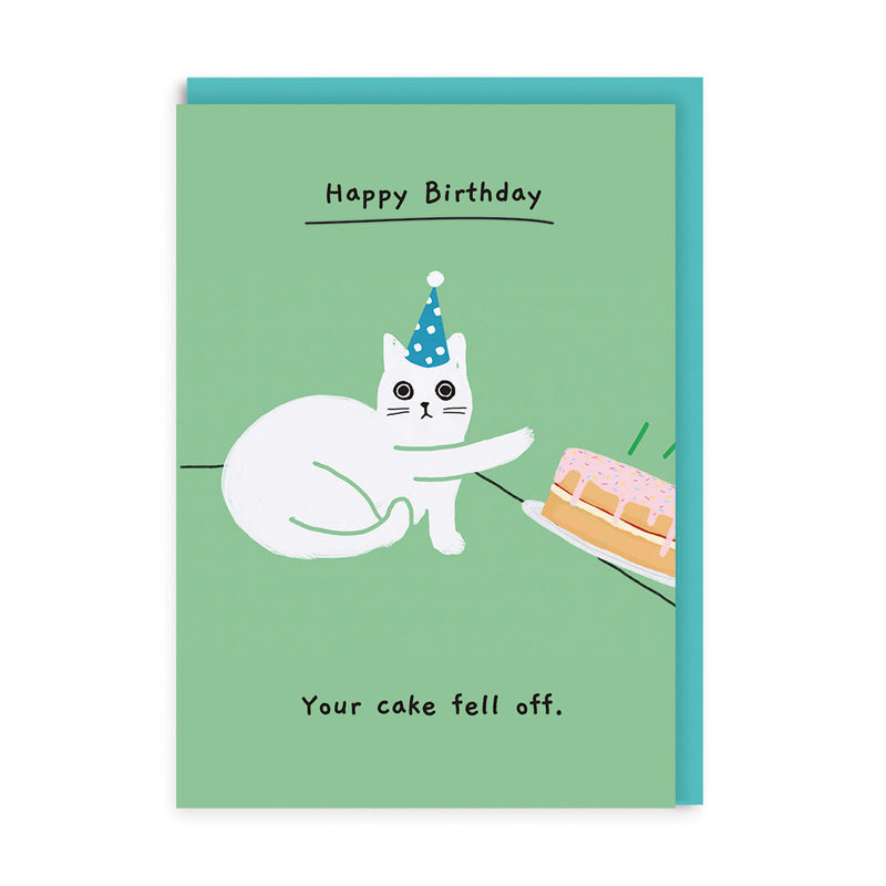 OOH DEER Your Cake Fell Off Birthday Card