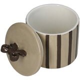 Keepsake Box Bow Dolomite Brown 11x11x14cm