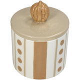 Keepsake Box Walnut Dolomite Brown 11x11x14.4cm