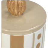 Keepsake Box Walnut Dolomite Brown 11x11x14.4cm