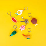 Keyring Ramen display x24 assorted