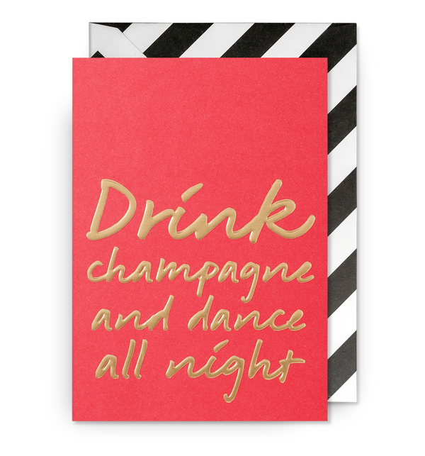 Lagom Design Drink Champagne & Dance Till Midnight