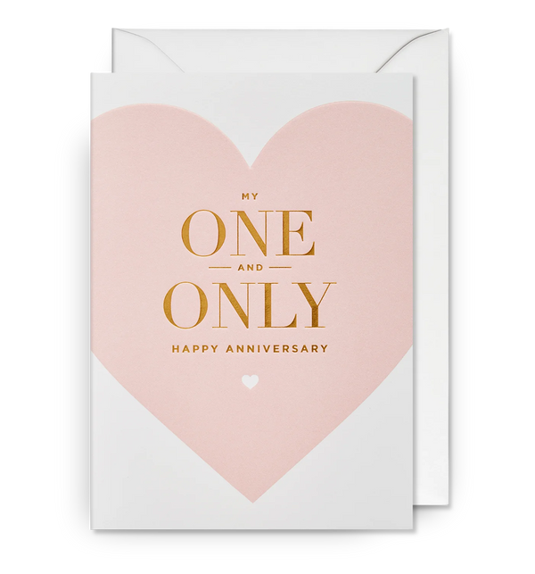 Lagom Design One and Only Happy Anniversary