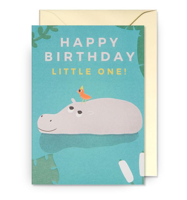 Lagom Design Birthday Hippo