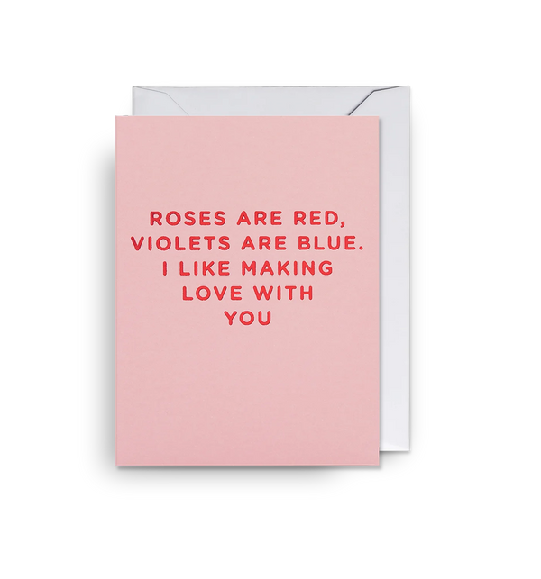 Lagom Design Roses Are Red Violets Are Blue