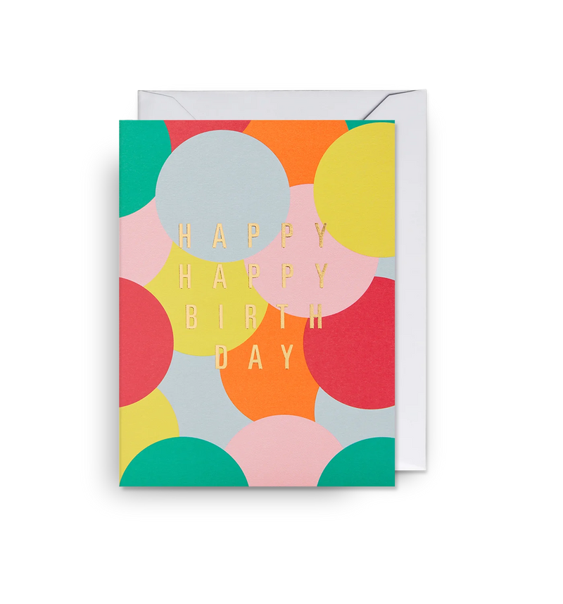 Lagom Design Happy Happy Birthday