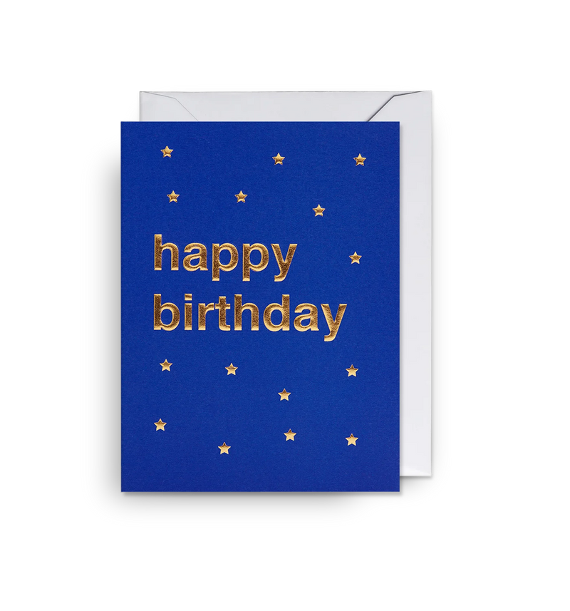 Lagom Design Happy Birthday Star