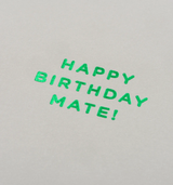 Lagom Design Happy Birthday Mate