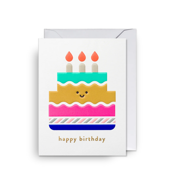 Lagom Design Happy Birthday Cake