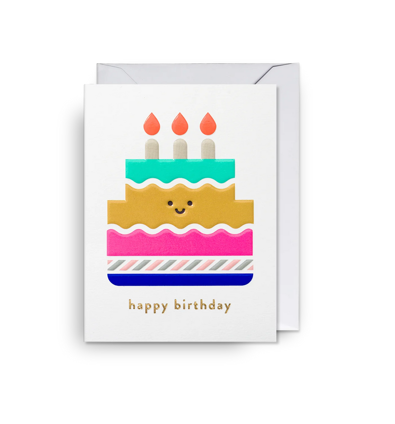 Lagom Design Happy Birthday Cake