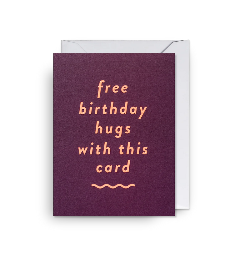 Lagom Design Free Birthday Hugs With This Card