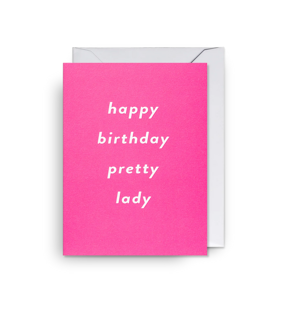 Lagom Design Happy Birthday Pretty Lady