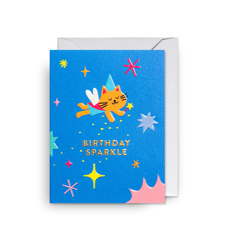 Lagom Design Fairy Cat Sparkles Birthday