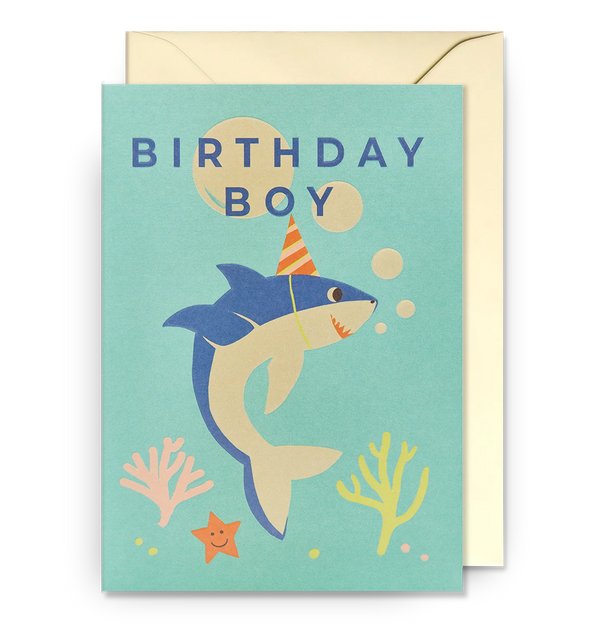 Lagom Design Birthday Boy Shark