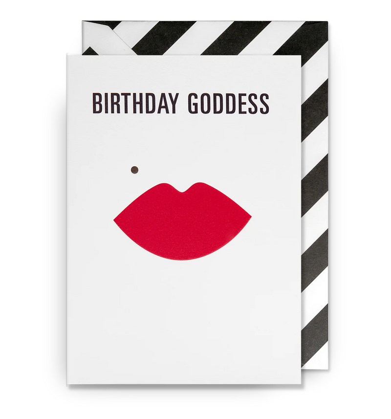 Lagom Design Monroe Lips Goddess Birthday