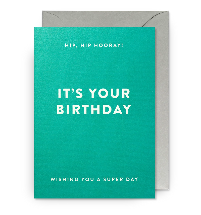 Lagom Design Hip Hip Hooray Its Your Birthday