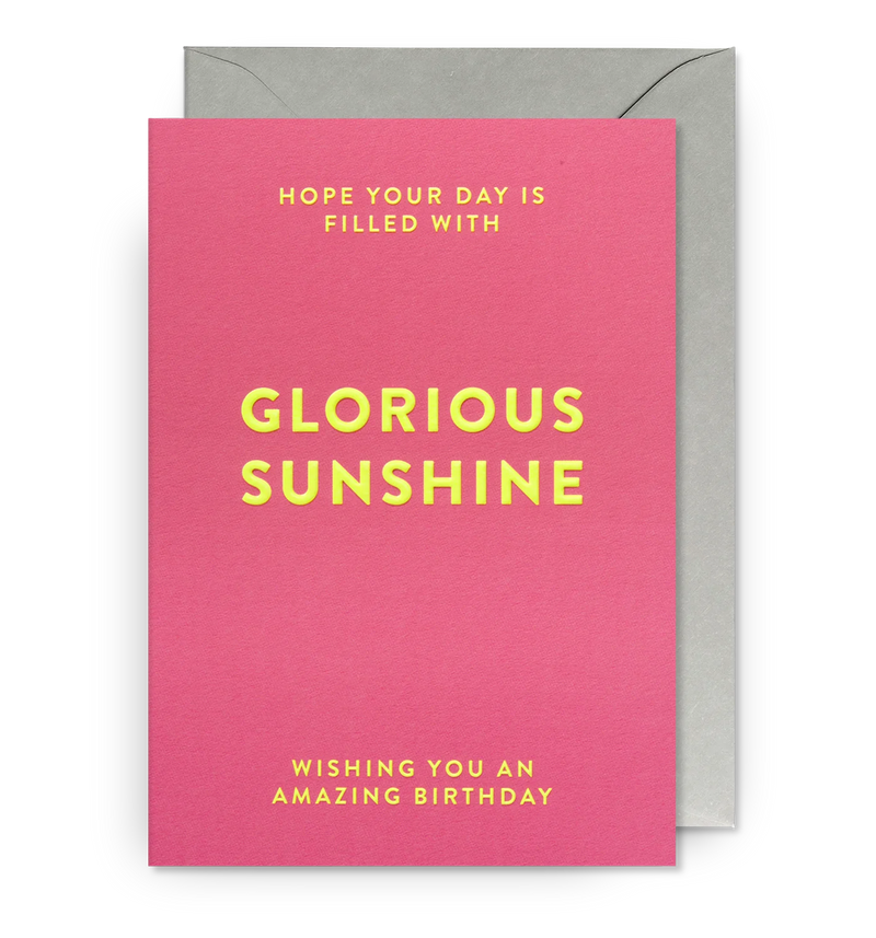 Lagom Design Hope Your Day Is Filled With Glorious Sunshine