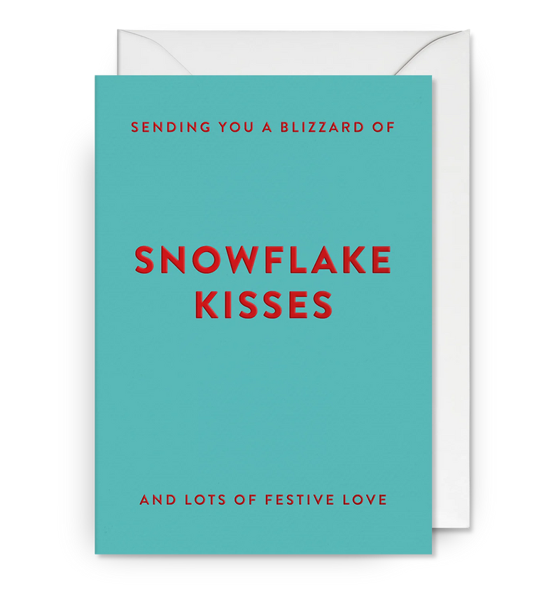 Lagom Design A Blizzard of Snowflake Kisses and Festive Love