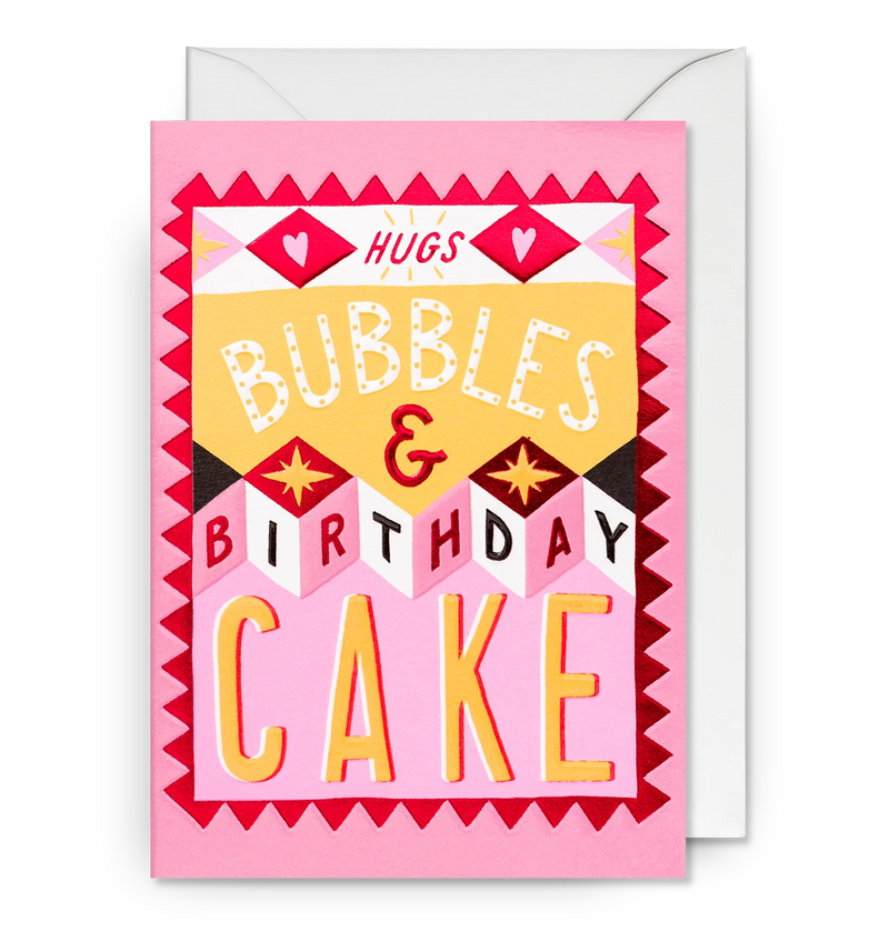 Lagom Design Hugs Bubbles and Birthday Cake