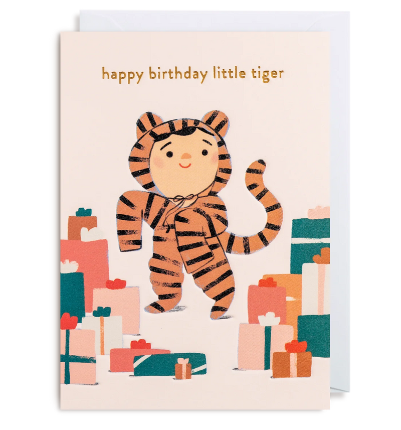 Lagom Design Happy Birthday Little Tiger