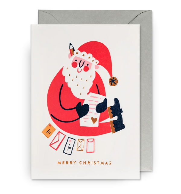 Lagom Design Santa’s List Illustrative Christmas