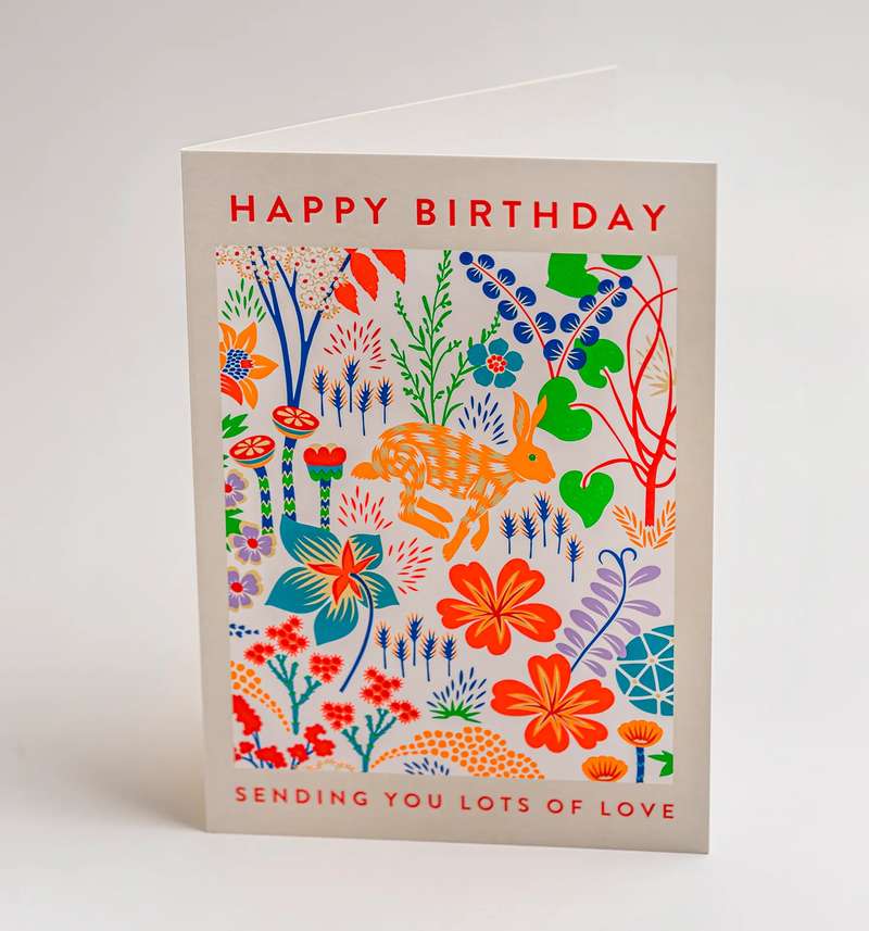 Lagom Design Lyckeflykt Happy Birthday Sending Lots of Love