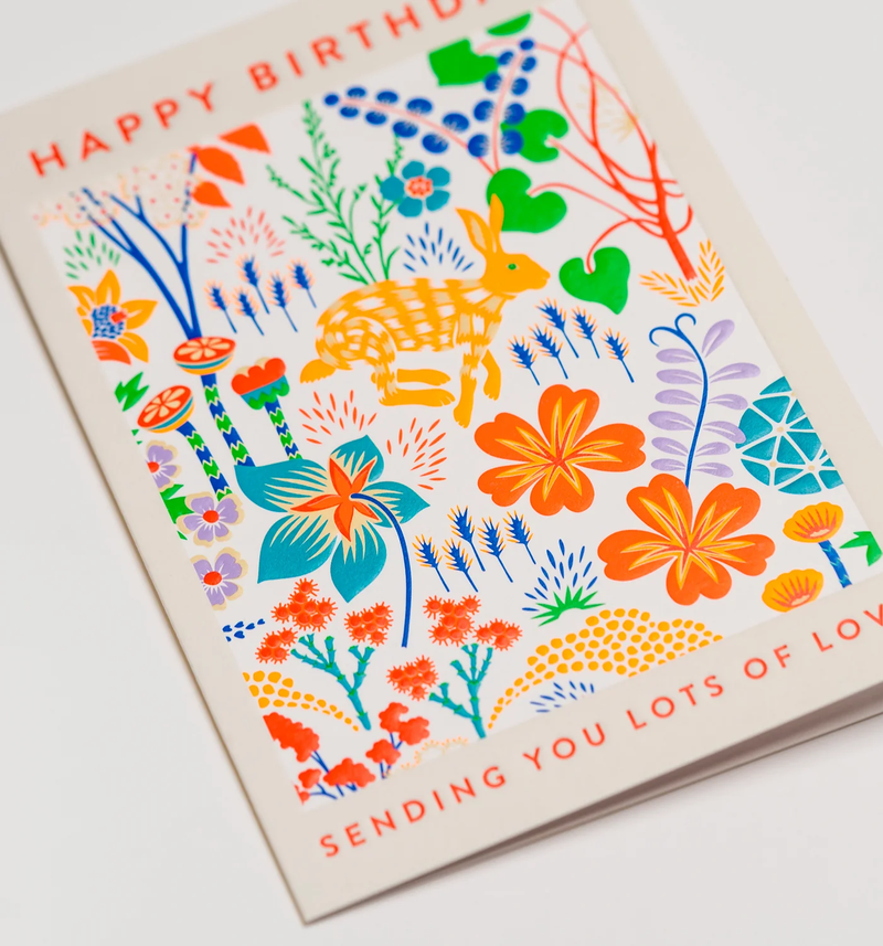 Lagom Design Lyckeflykt Happy Birthday Sending Lots of Love