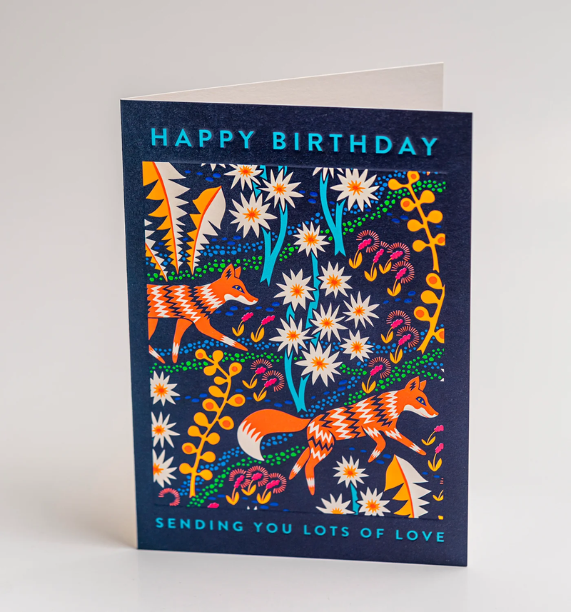 Lagom Design St Jarnspeja Happy Birthday Sending Lots of Love