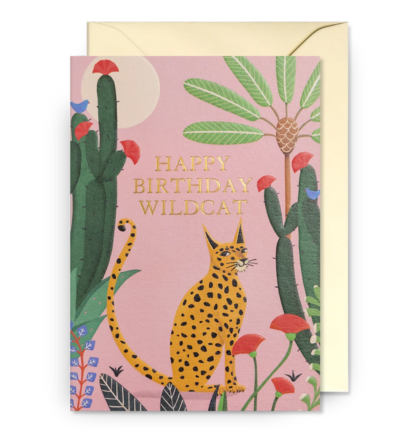 Lagom Design Happy Birthday Wildcat