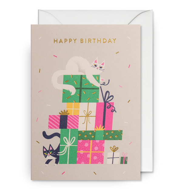 Lagom Design Happy Birthday Wrapped Gifts