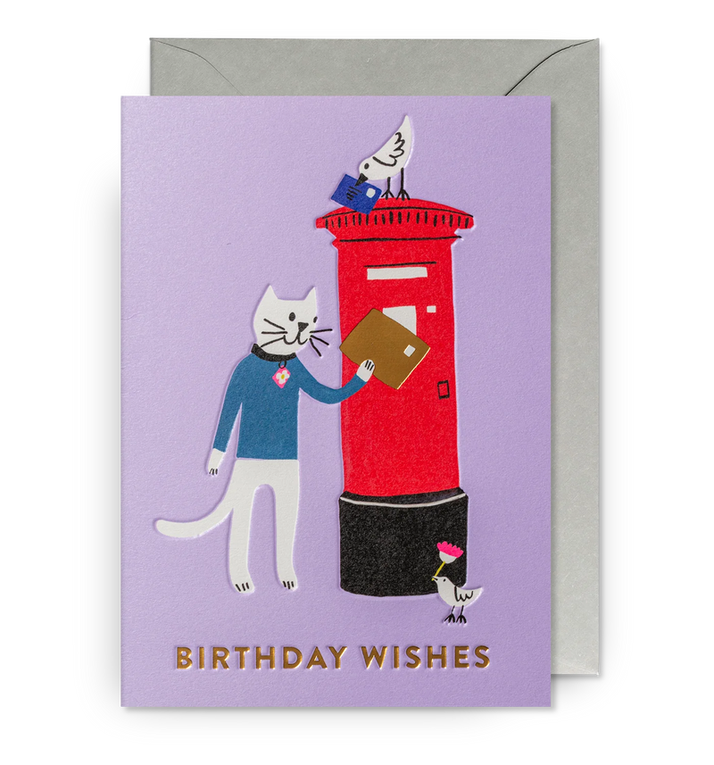 Lagom Design Birthday Wishes Postbox