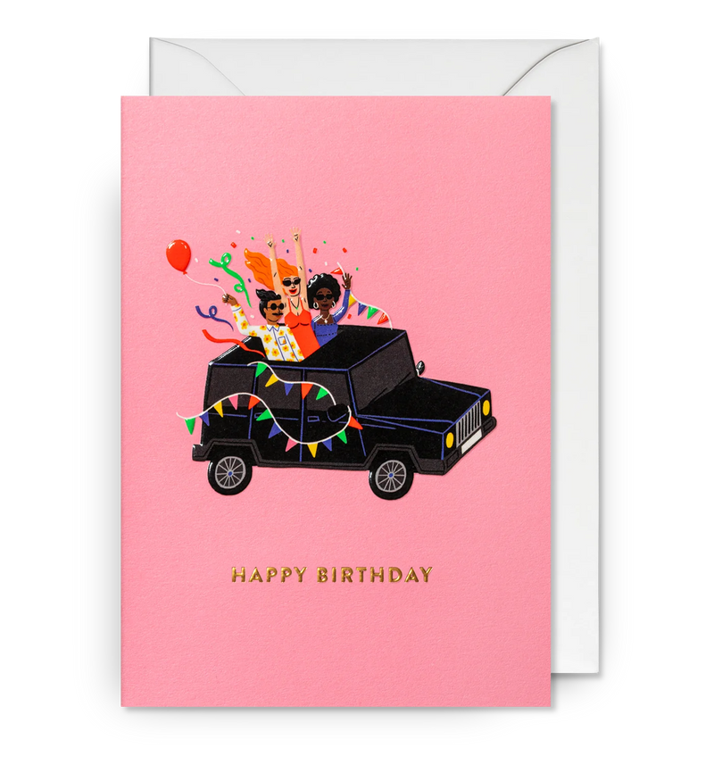 Lagom Design Party Car Graphic Birthday