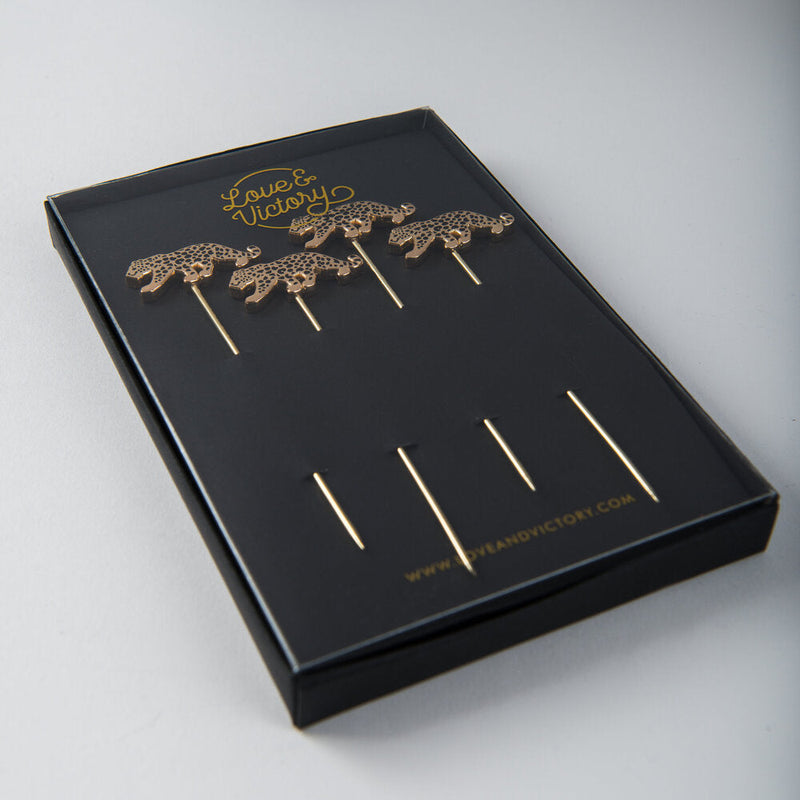 LEOPARD COCKTAIL PICKS