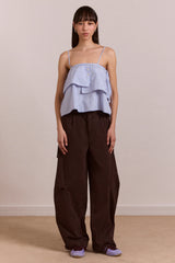 LIV TROUSER - COFFEE BEAN