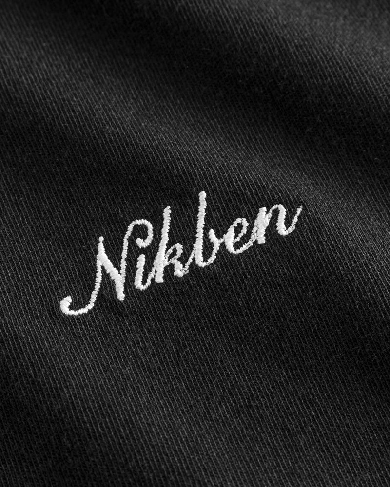 LOGO SCRIPT TEE BLACK - Black