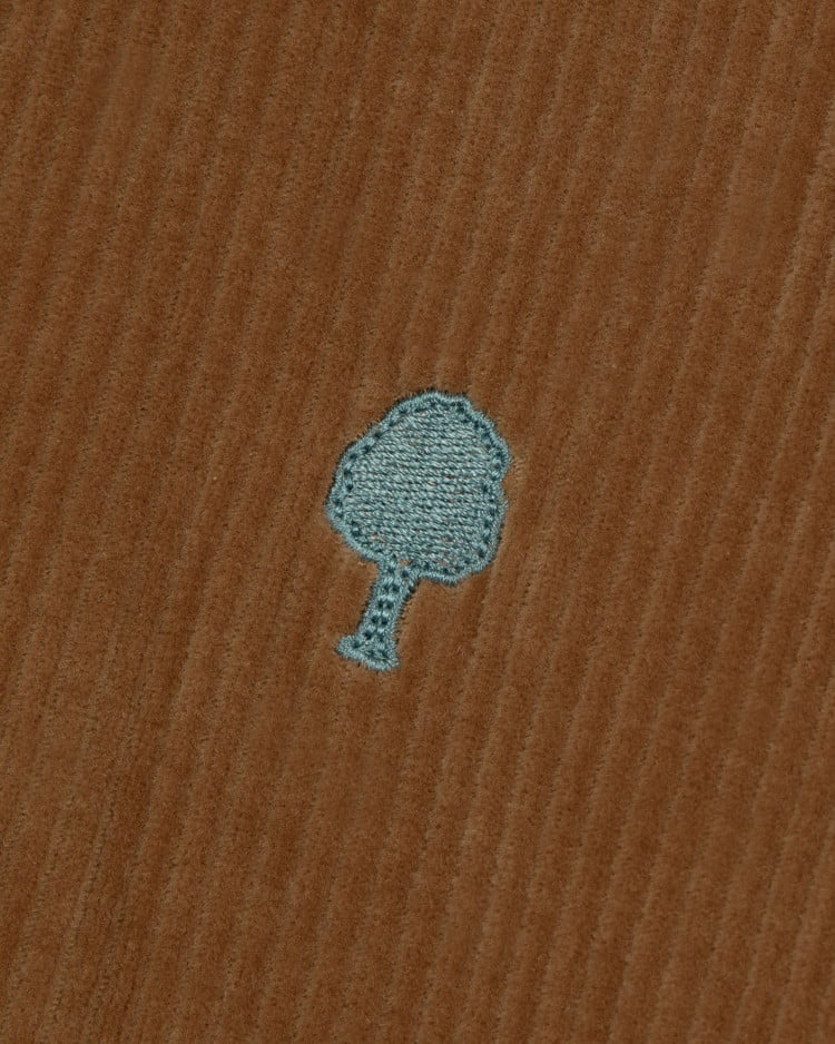 LUGNY T-SHIRT KNIT - COGNAC