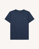 LUGNY T-SHIRT KNIT - LIGHT NAVY