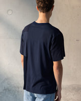 LUGNY UP T-SHIRT KNIT - NAVY