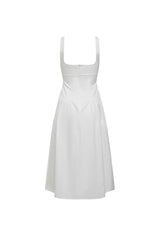 LUNA ROSA MAXI DRESS - PORCELAIN