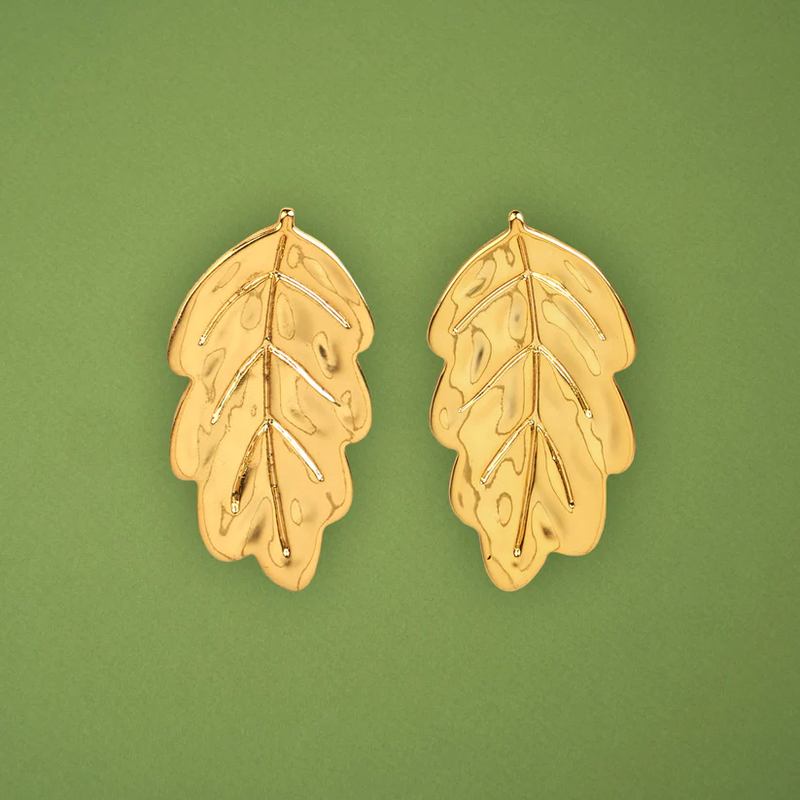 Leaf earrings