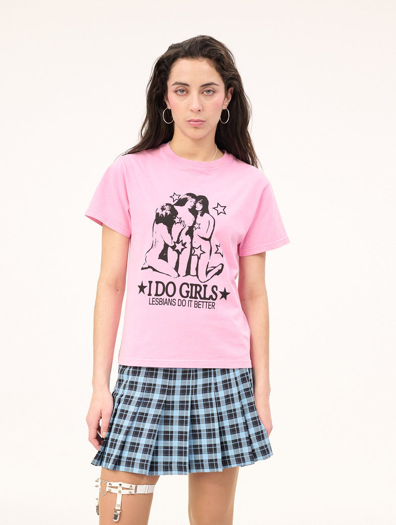 Lesbians Do It Better T-shirts : Off-Pink