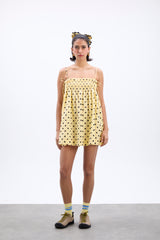 Lilo Mini Dress- Butter Spot